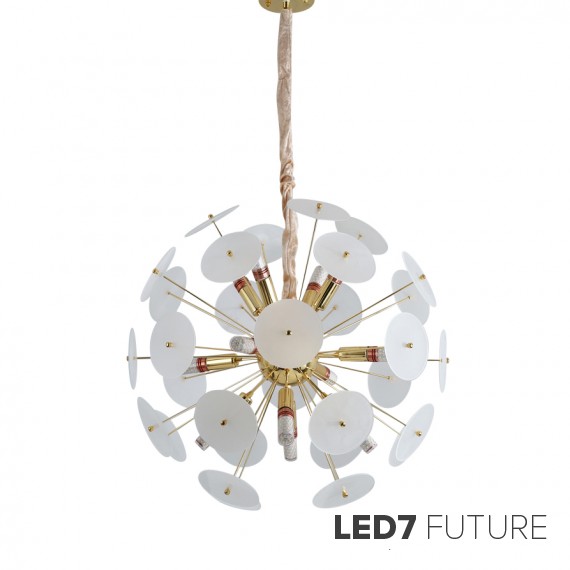 Loft Industry Modern - Sputnik White